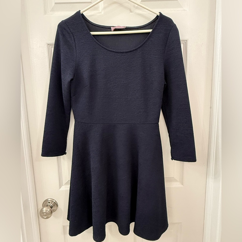 Elegant navy Dress